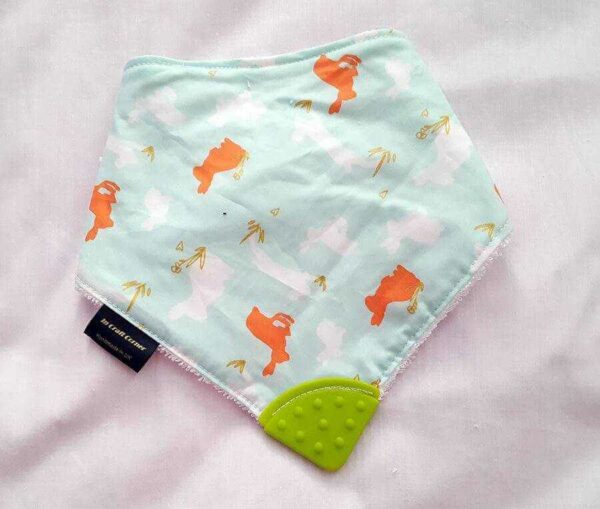 Rabbits Teething Bib