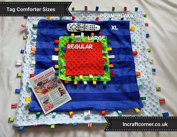 Large taggie blanket 2025